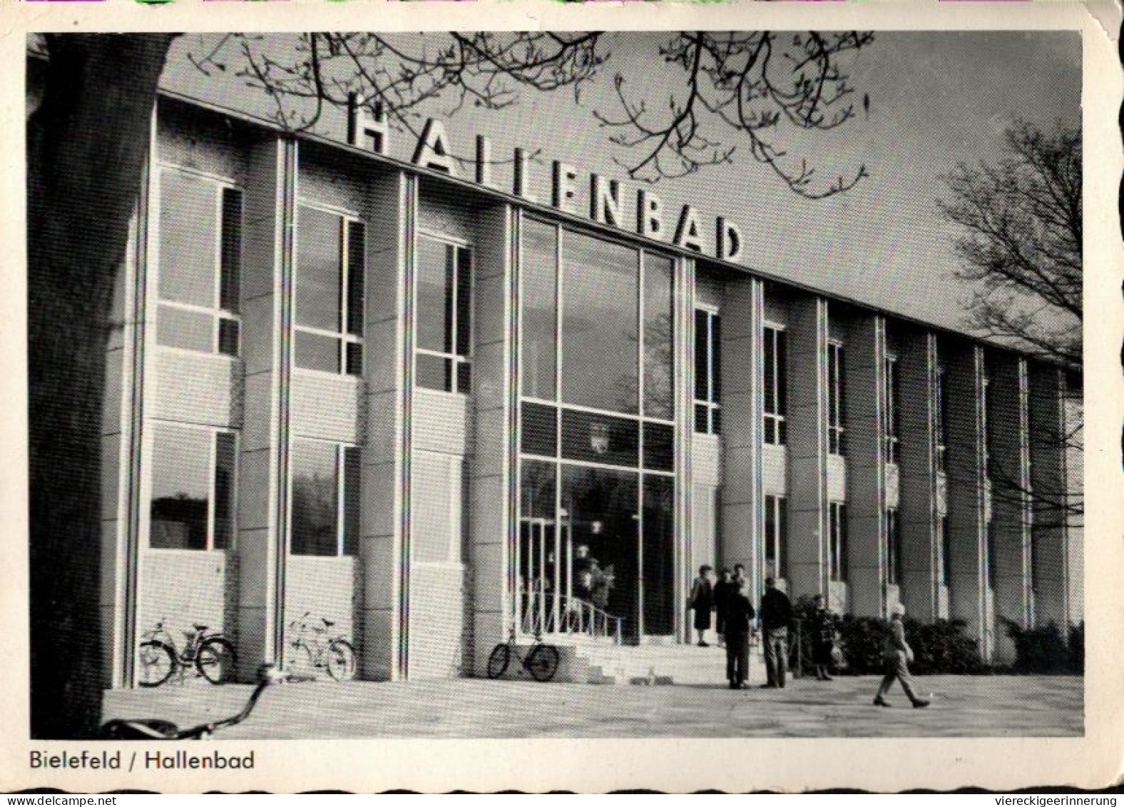 ! 1958 Ansichtskarte Aus Bielefeld, Hallenbad - Bielefeld