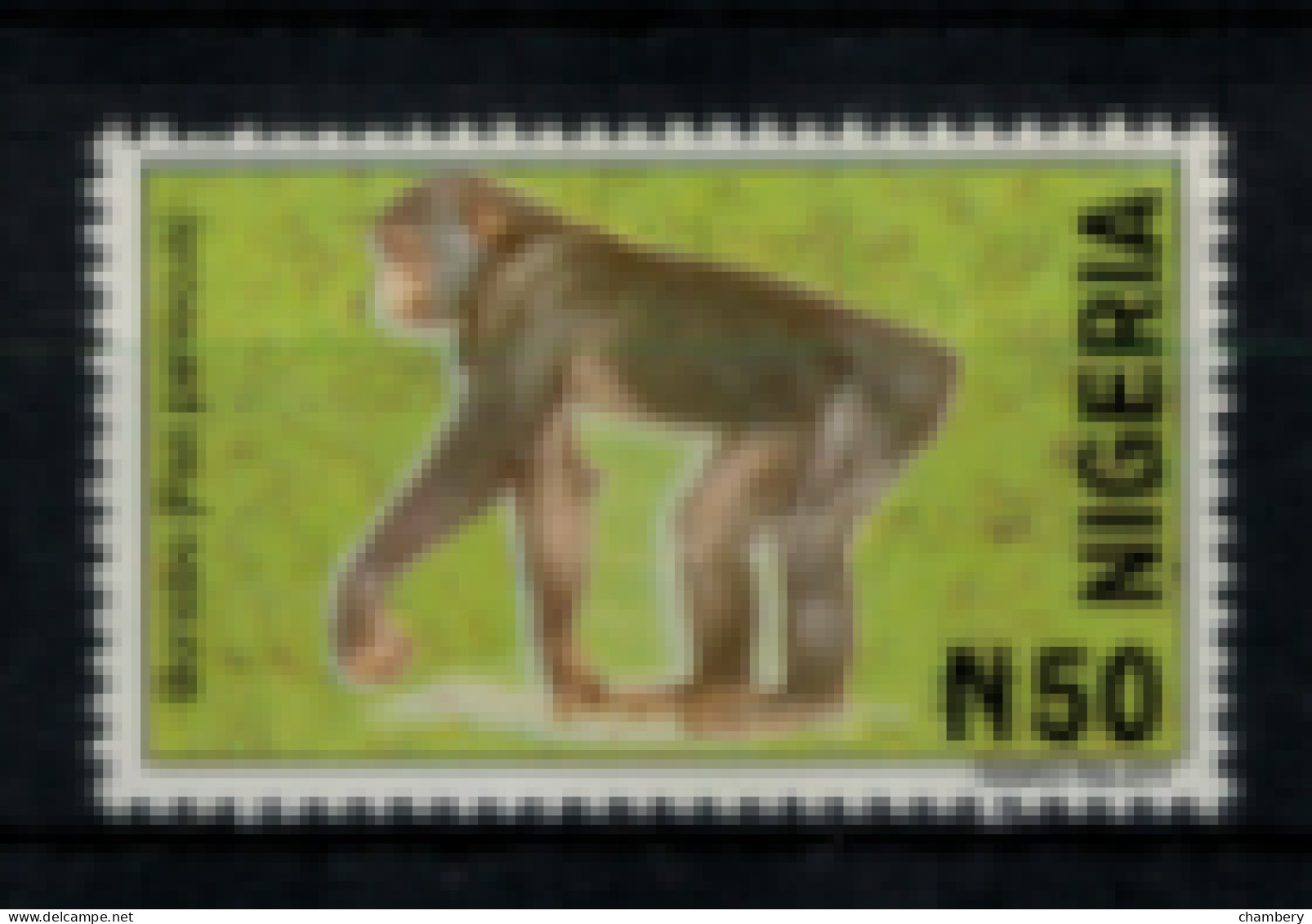 Nigéria - "Singe : Bonobo" - Neuf 2** N° 730 De 2001 - Nigeria (1961-...)