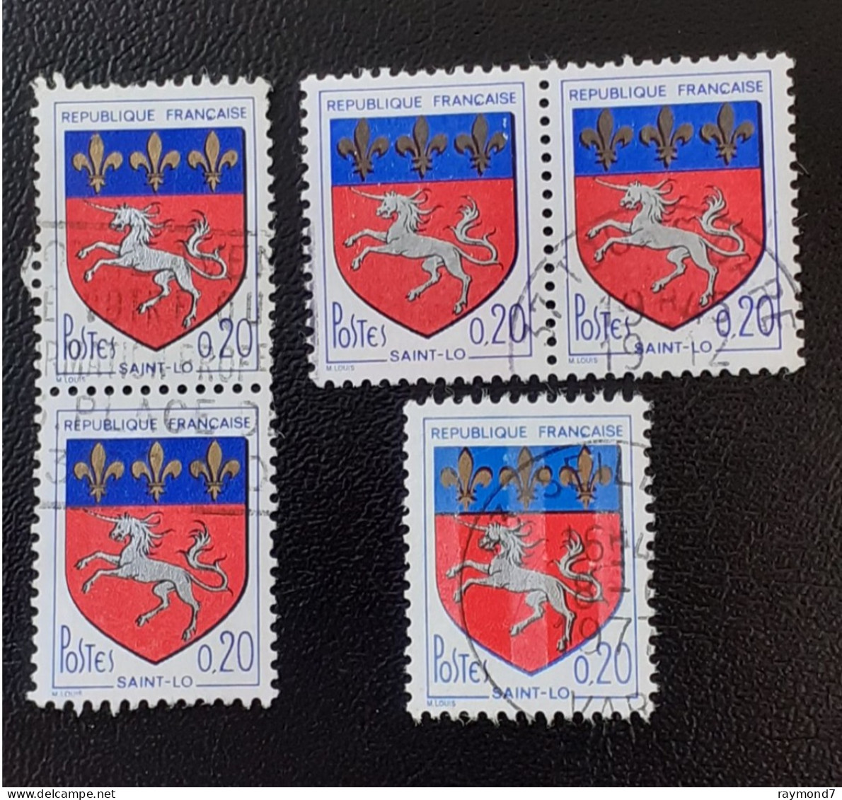 1510-1510c  Lot De 5  Variété Couleur Et Bosphore - Used Stamps