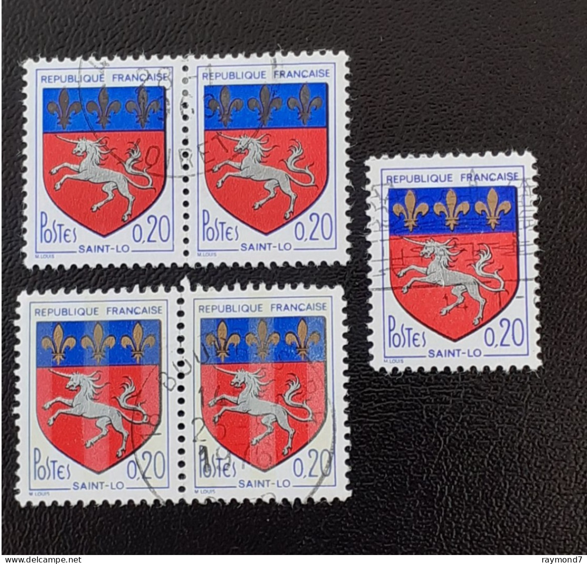 1510-1510c  Lot De 5  Variété Couleur Et Bosphore - Used Stamps