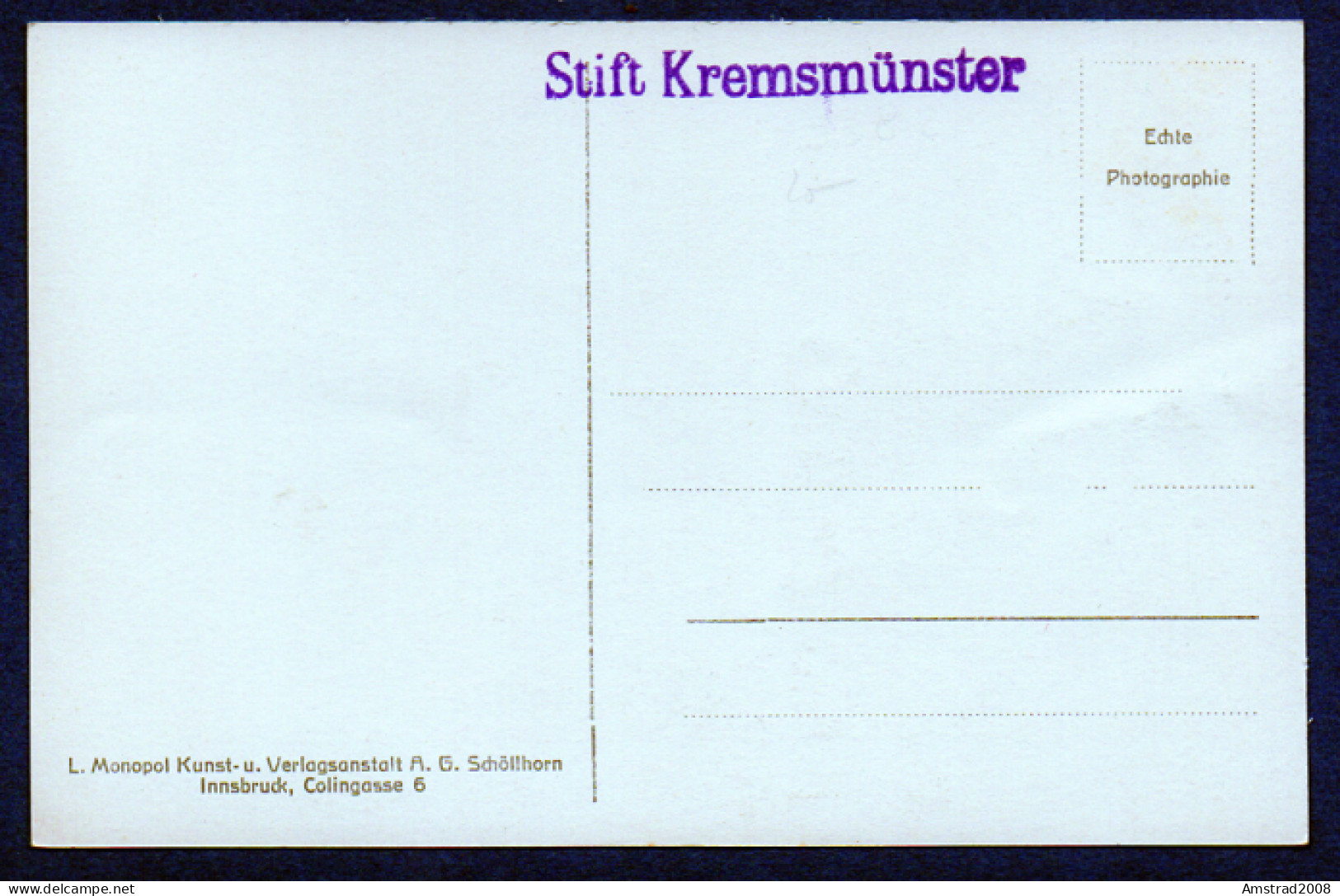 KREMSMUNSTER OBER OSTERREICH   - AUTRICHE - OSTERREICH - Kremsmünster