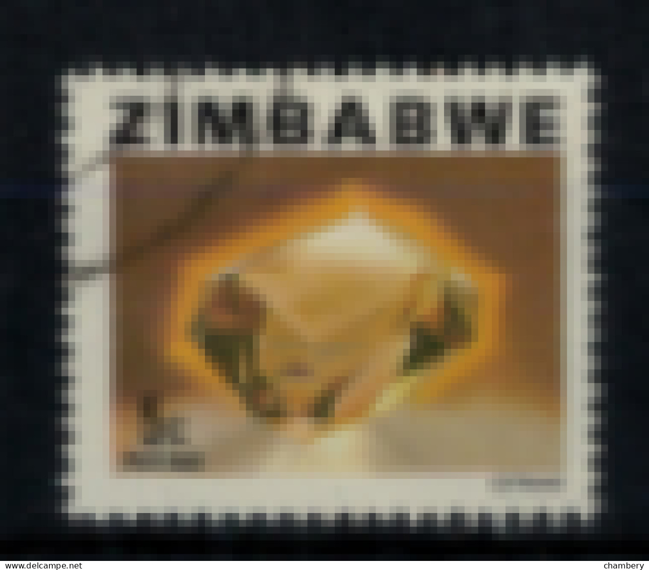 Zimbabwe - "Richesse Du Pays : Citrine" - Oblitéré N° 4 De 1980 - Zimbabwe (1980-...)