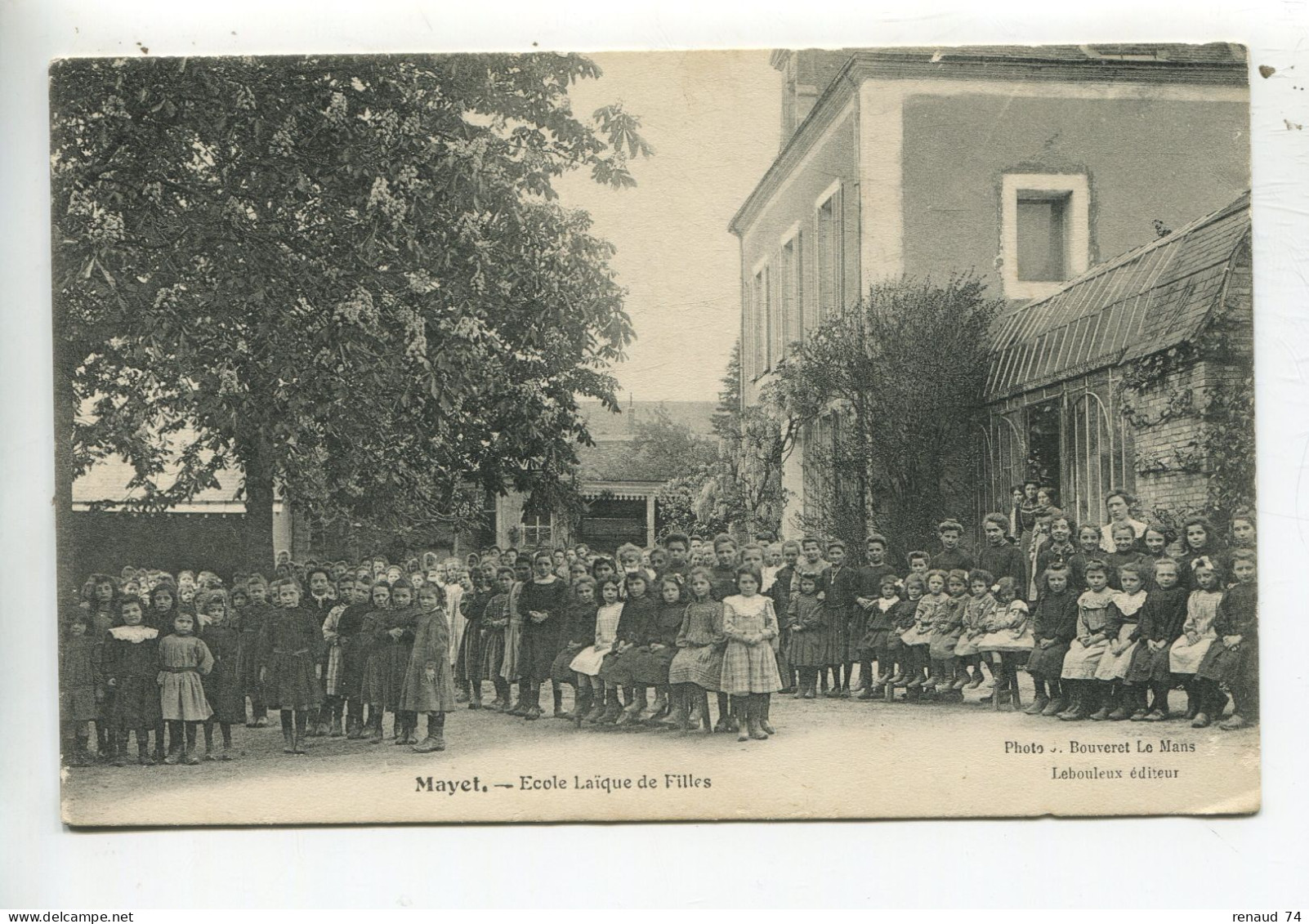 Mayet Sarthe Ecole Laique De Filles - Mayet