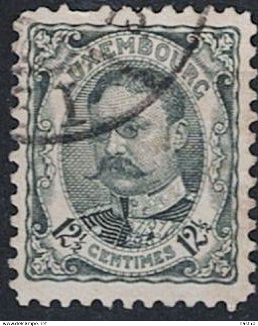 Luxemburg - Großherzog Wilhelm IV. (MiNr: 72/9) 1906 - Gest Used Obl - 1895 Adolphe De Profil