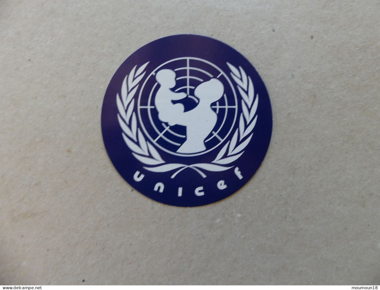 Autocollant Famille UNICEF Bleu Foncé - Other & Unclassified