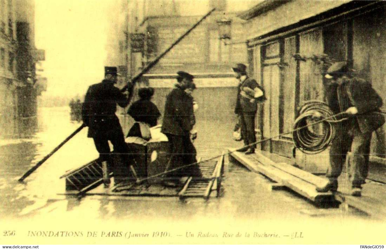 75] Paris > Inondations De 1910  /// REPRODUCTION /// 50 - De Overstroming Van 1910