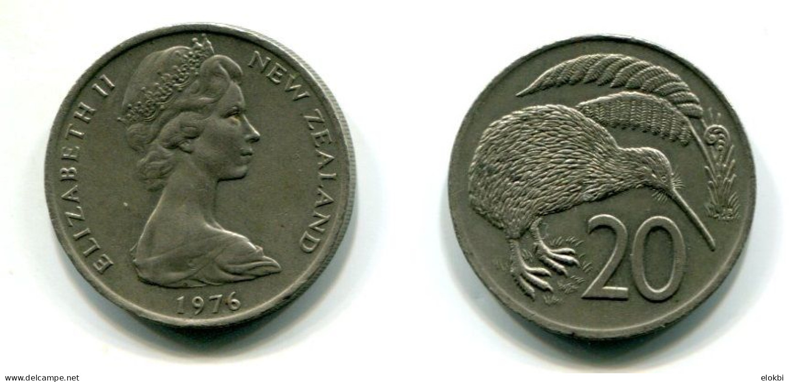 20 Cents 1976 SUP - New Zealand