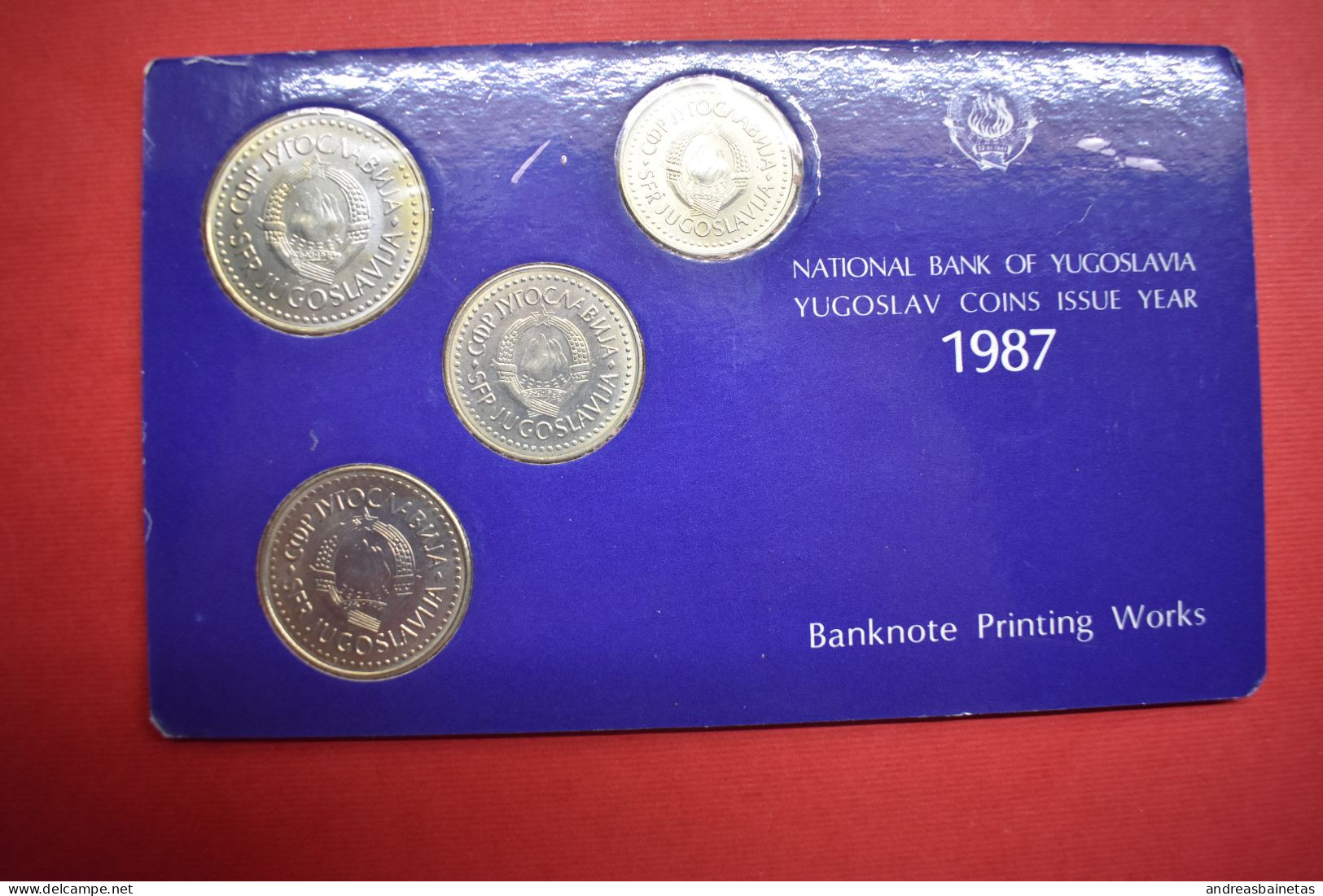 Coins Yugoslavia SET COINS 1987 - Jugoslawien