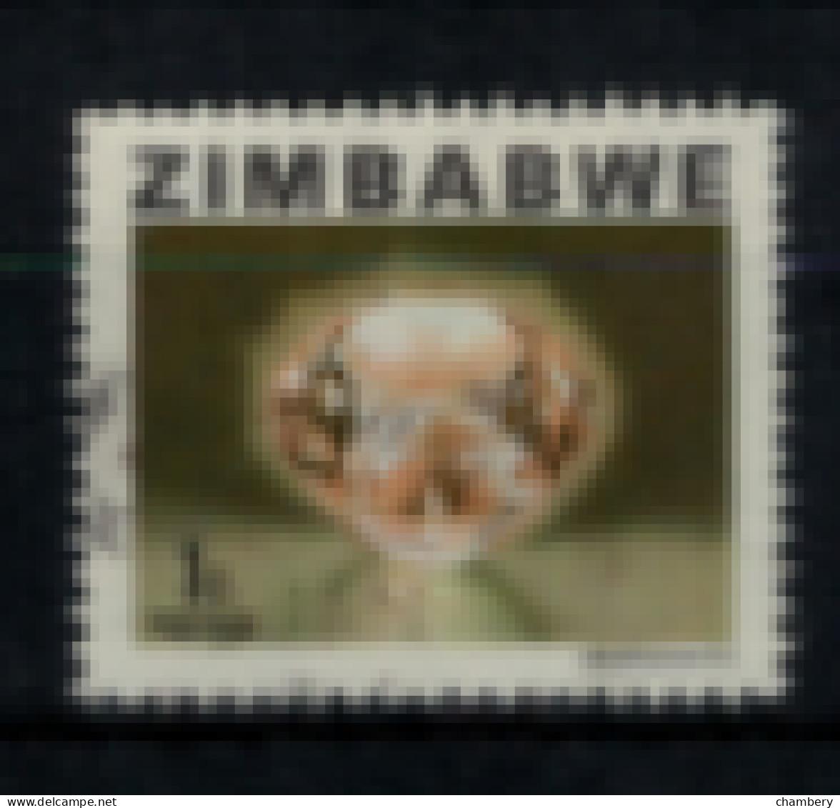 Zimbabwe - "Richesse Du Pays : Morganite" - Oblitéré N° 1 De 1980 - Zimbabwe (1980-...)