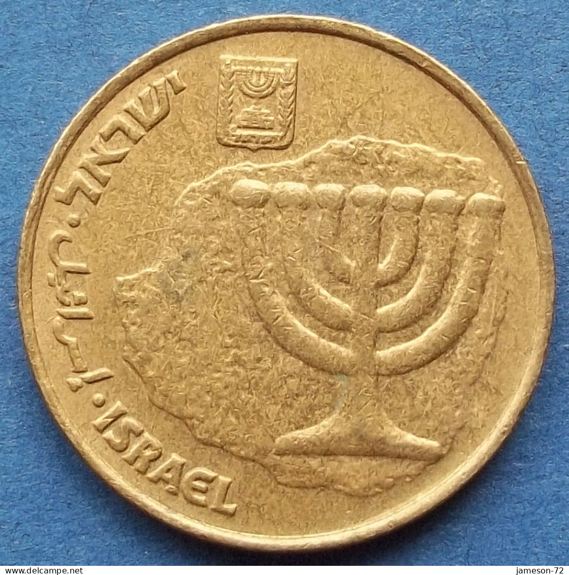 ISRAEL - 10 Agorot JE 5760 (2000AD) "Menorah" KM# 158 Monetary Reform (1985) - Edelweiss Coins - Israel