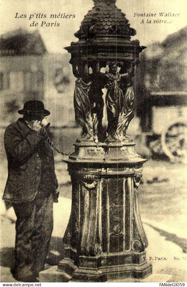 [75] Paris > Petits Métiers à Paris/// REPRODUCTION   // 50 - Artesanos De Páris