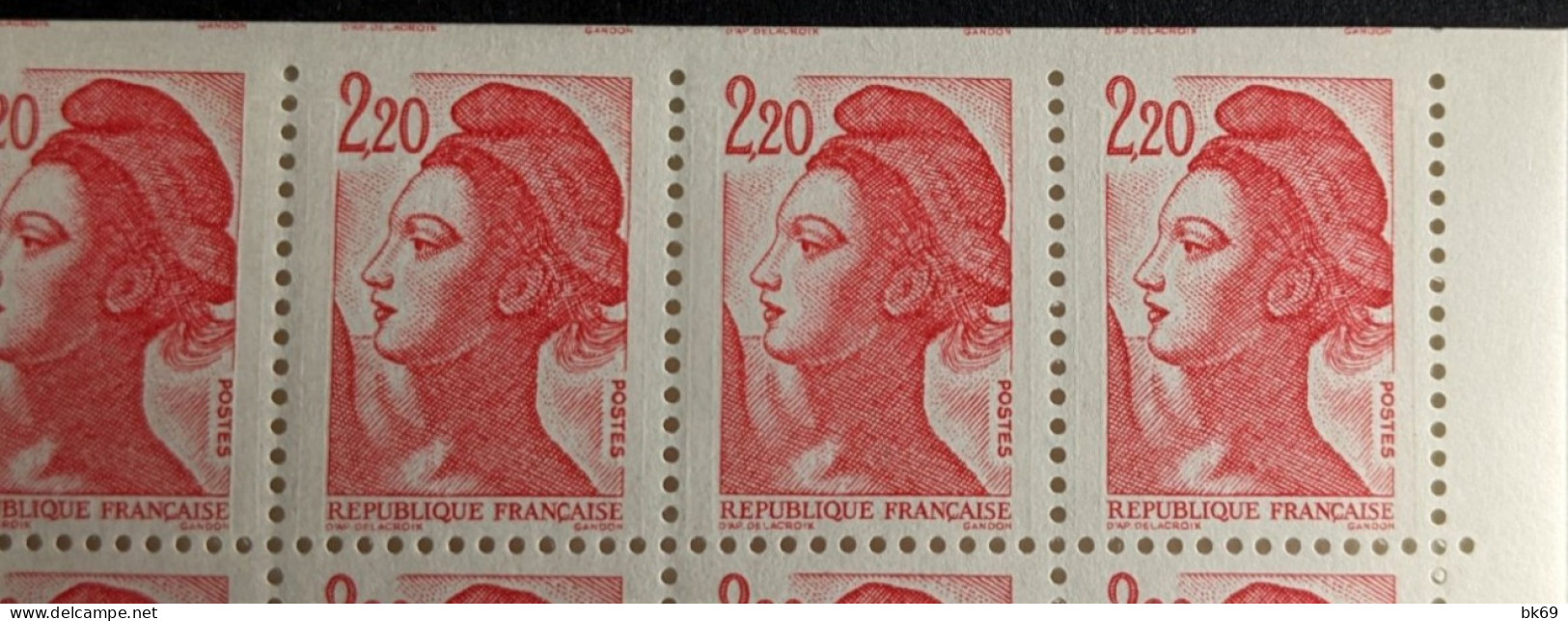 Variétés 2427-C1b ( &d) Piquage Décalé = Double Signature = TPGrand - Modernos : 1959-…