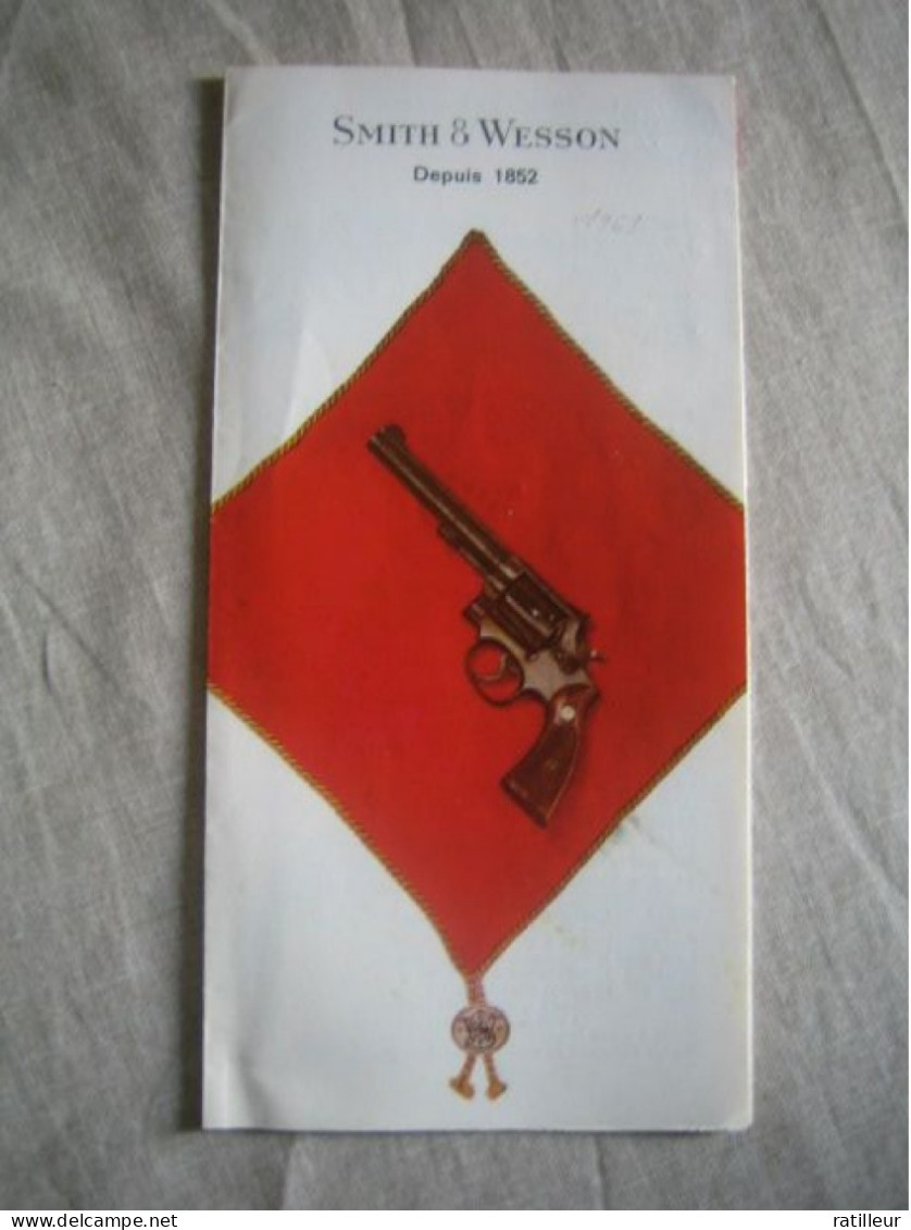 Catalogue Smith & Wesson 1963 - France