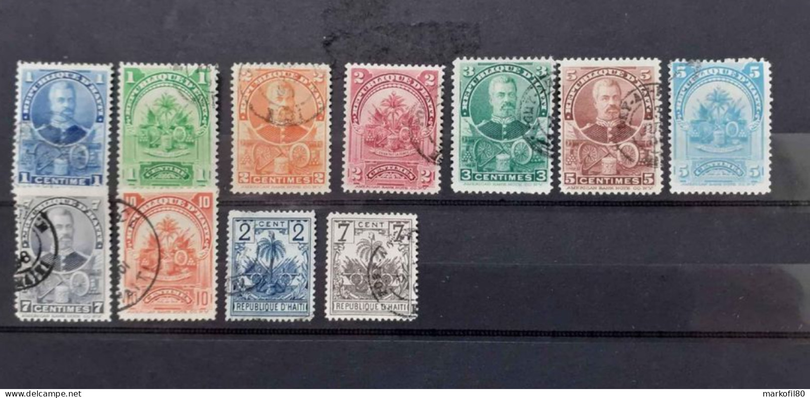 Lot Timbres Classiques Haiti ( Avant  1900) - Haïti