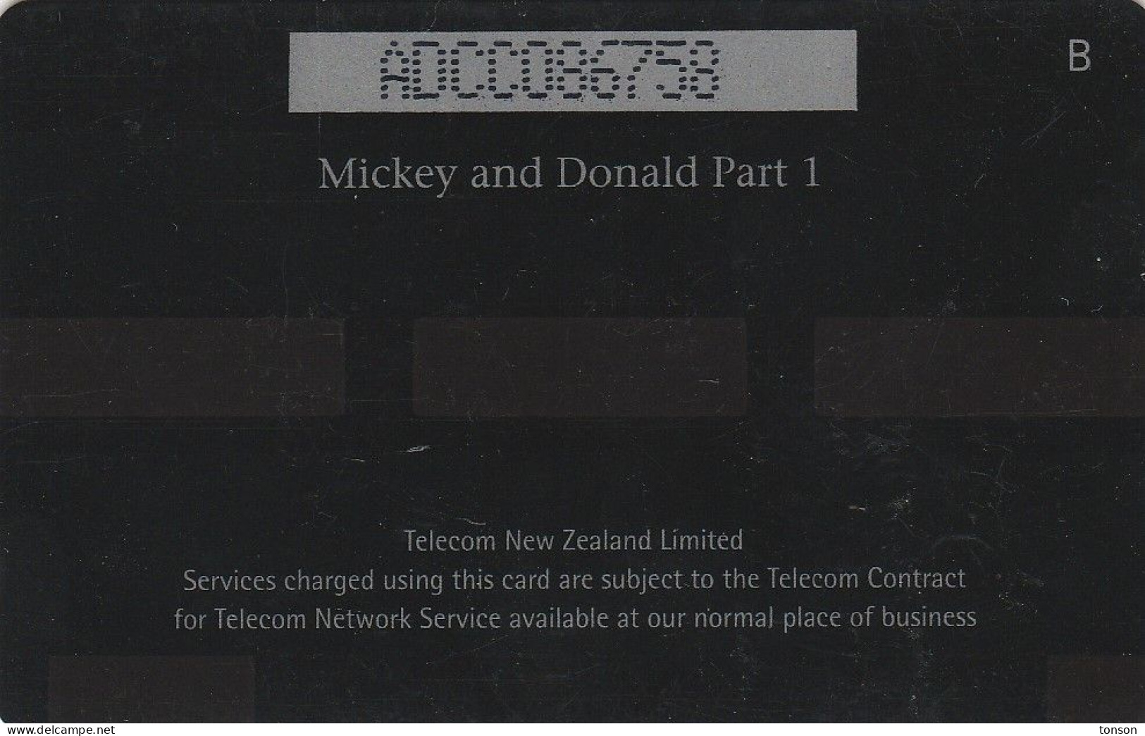 New Zealand, NZ-D-079, Disney, Mickey Mouse, 2 Scans. - New Zealand