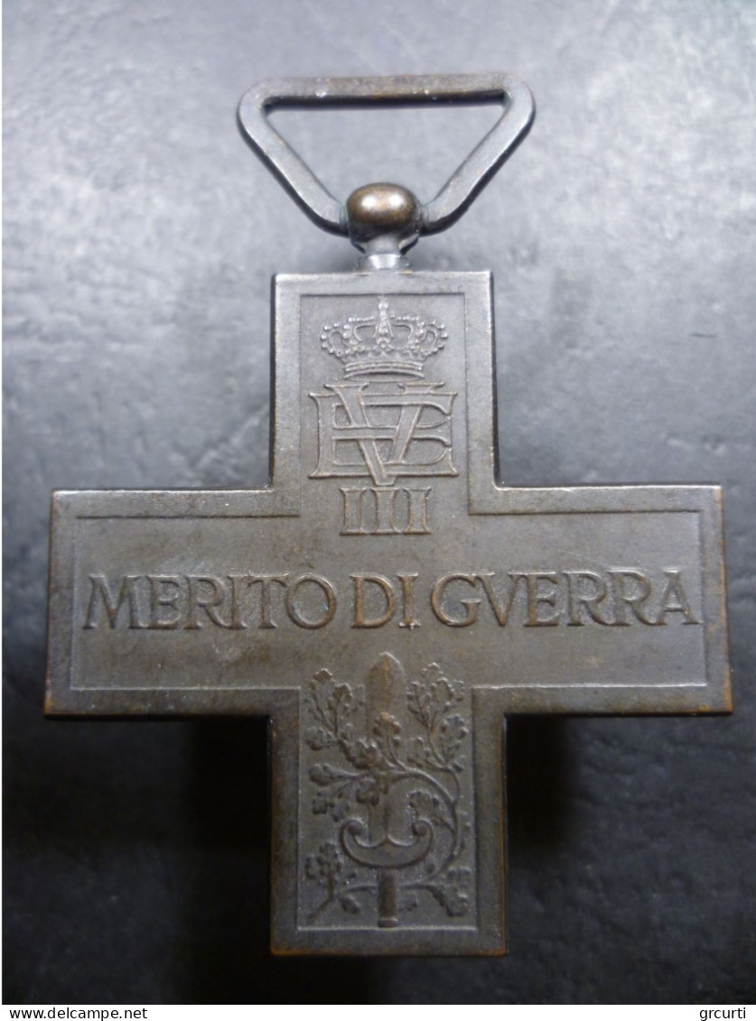 Croce Al Merito Di Guerra - 1918 - Italien