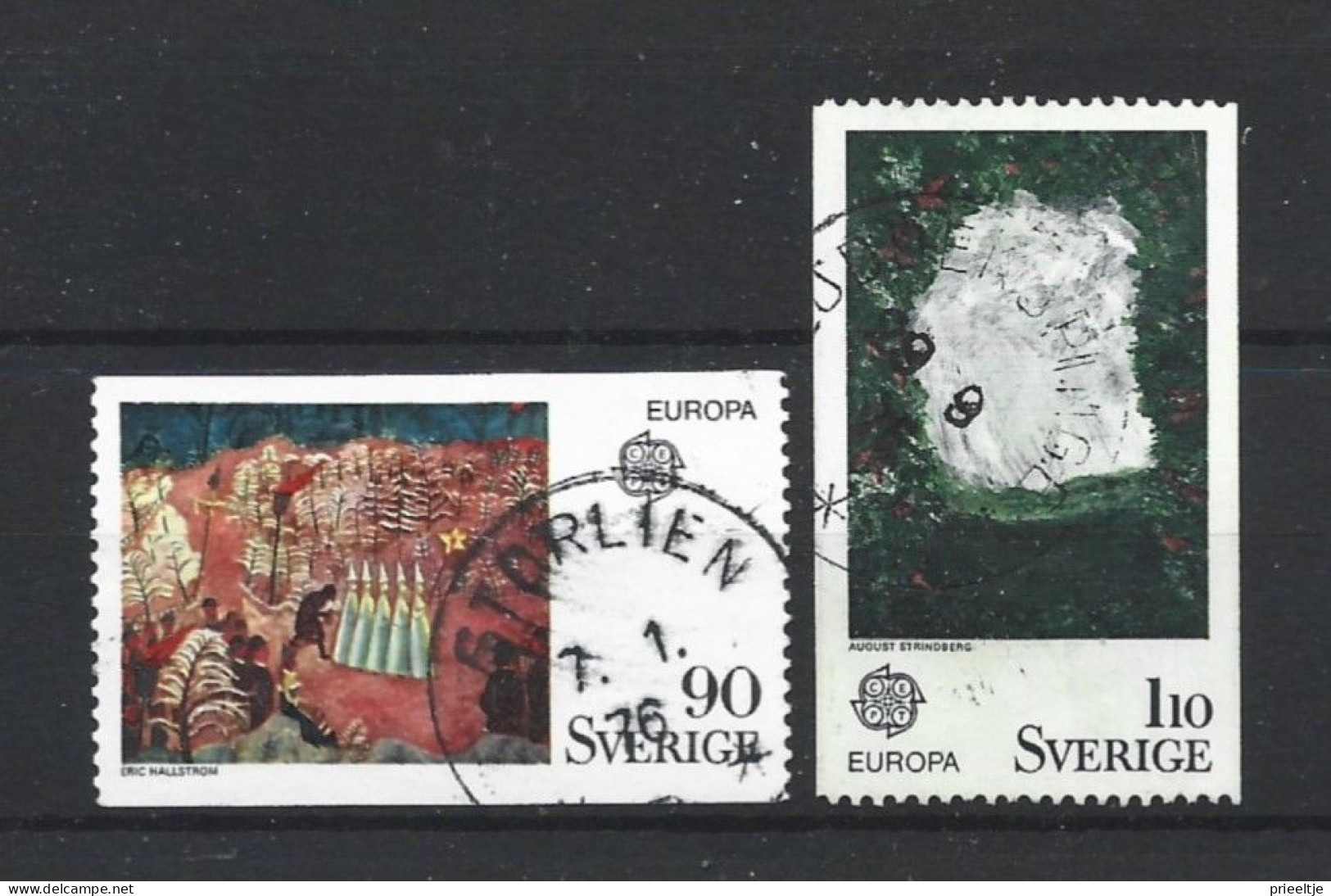 Sweden 1975 Europa Y.T. 880/881 (0) - Used Stamps