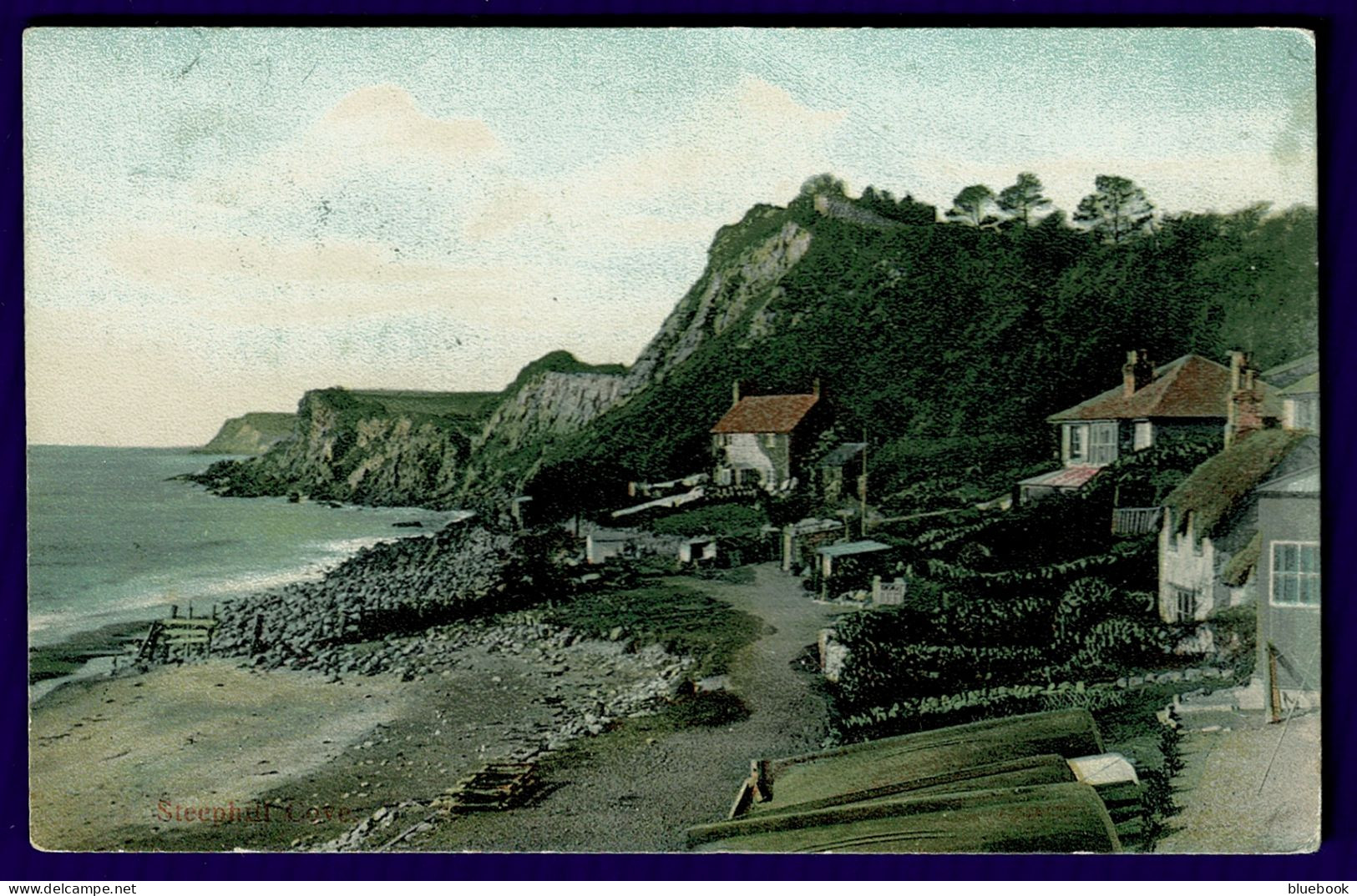 RB 1633 - 1910 Postcard - Steephill Cove Ventnor Isle Of Wight - Ventnor