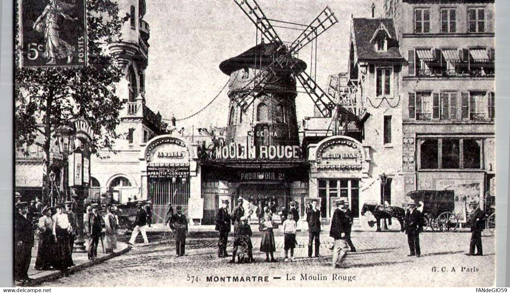 [75] Paris >   MOULIN  ROUGE /// REPRODUCTION   // 50 - Autres Monuments, édifices