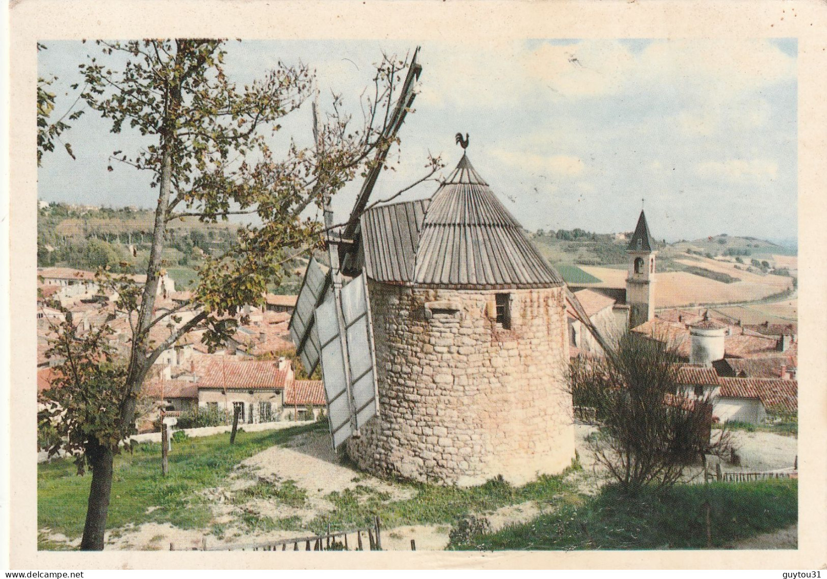 81 Tarn : Lautrec Le Moulin à Vent - Lautrec