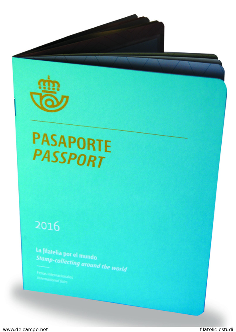 Carpeta Oficial Pasaporte Filatélico Internacional - 2016 - Emissioni Repubblicane