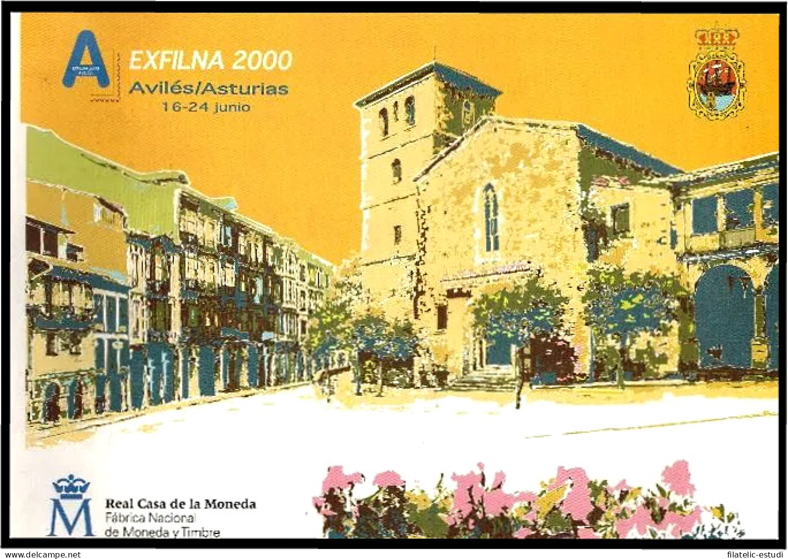 Carpeta Oficial Exfilna 2000 Áviles - Emisiones Repúblicanas