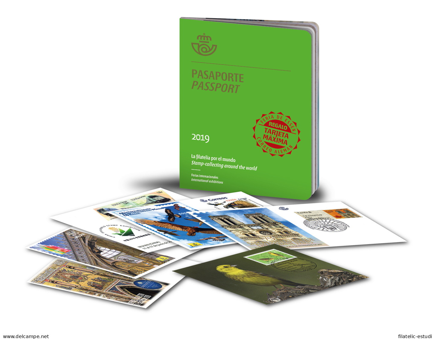 Carpeta Oficial Pasaporte Filatélico Internacional 2020 - Emisiones Repúblicanas