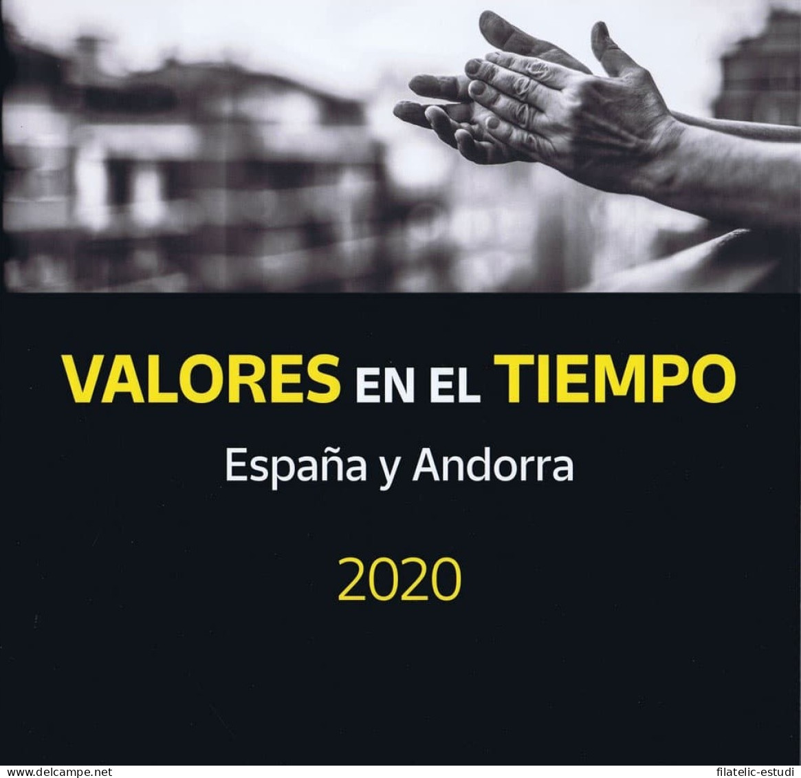 Libro Album Oficial De Sellos España Y Andorra Año Completo 2020 Sin Sellos - Emissioni Repubblicane
