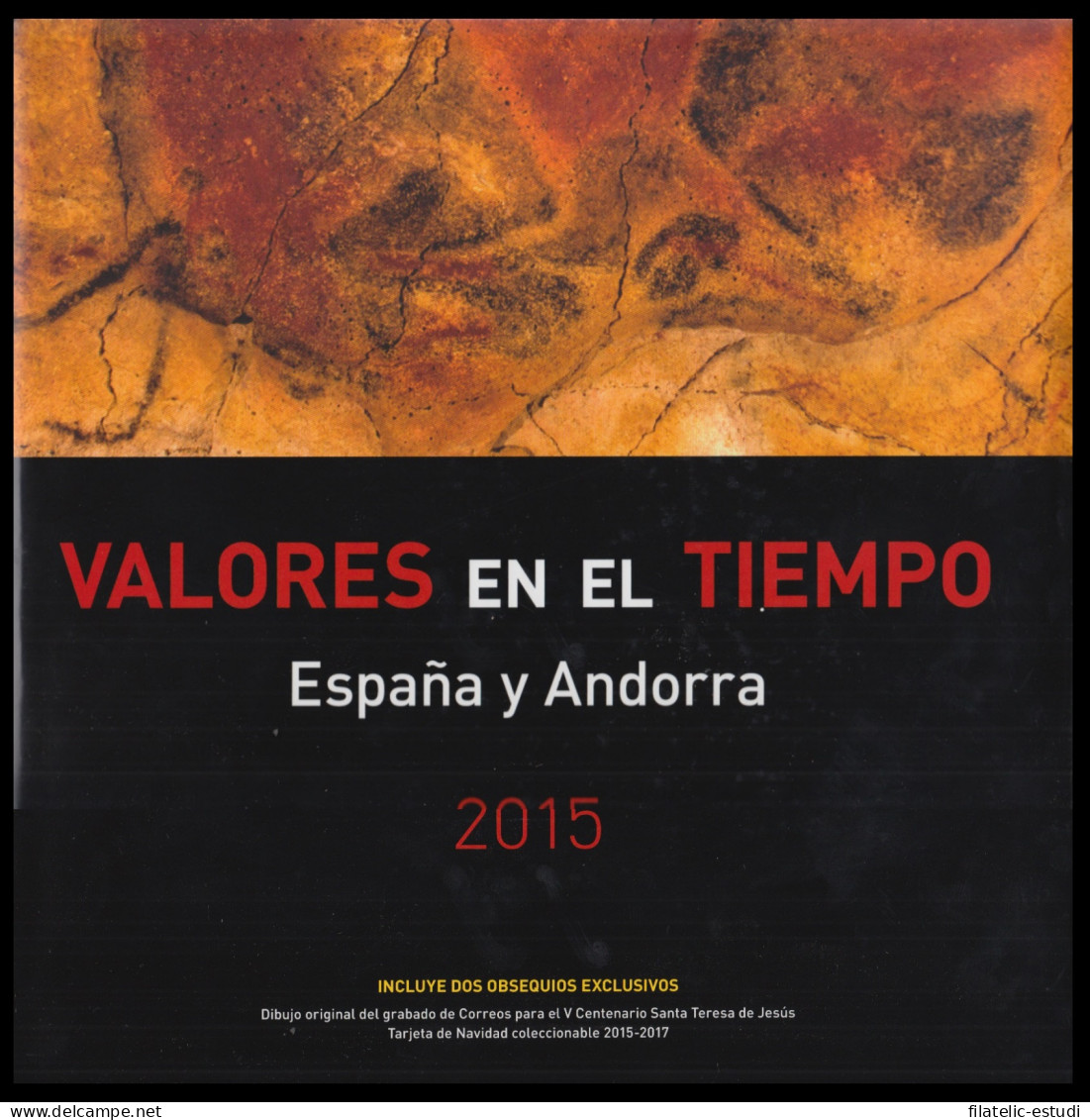Libro Album Oficial De Sellos España Y Andorra Año Completo 2015 Sin Sellos - Emissioni Repubblicane