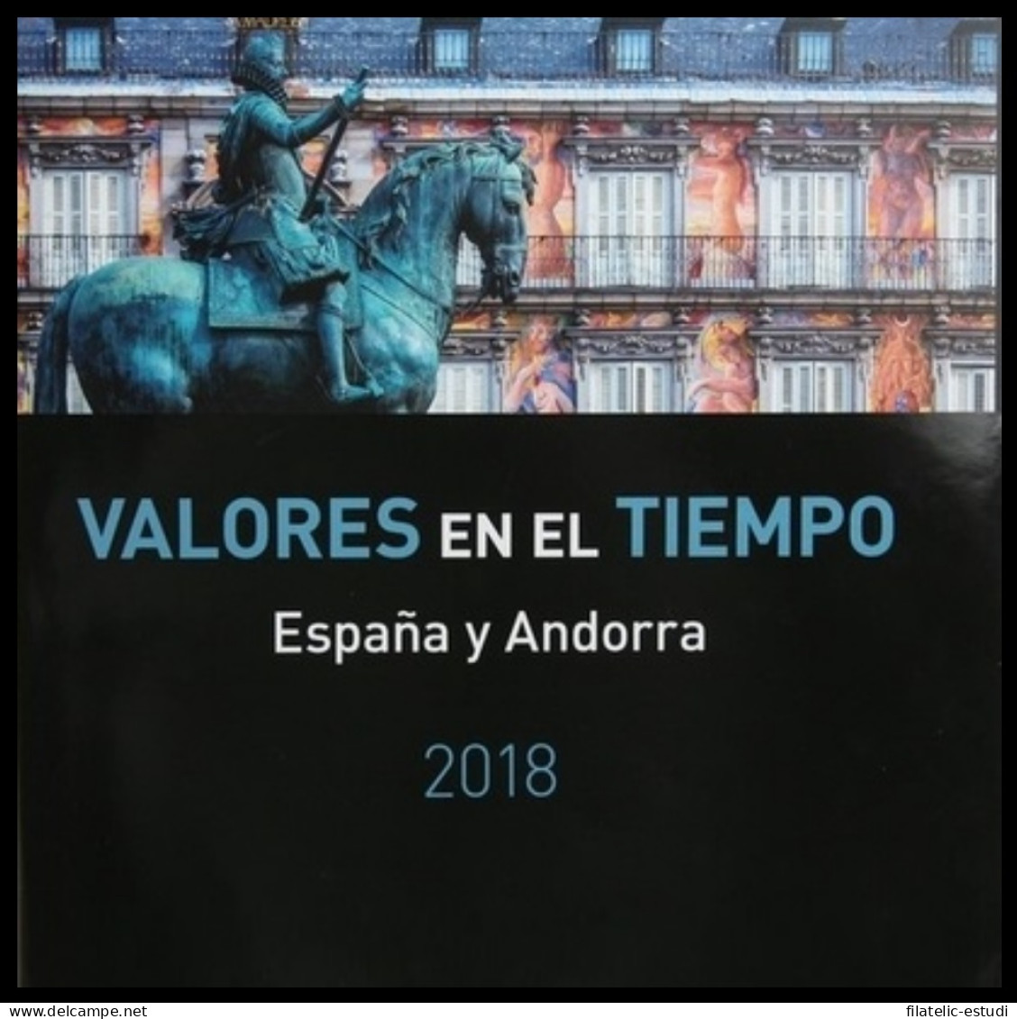 Libro Album Oficial De Sellos España Y Andorra Año Completo 2018 - Republican Issues