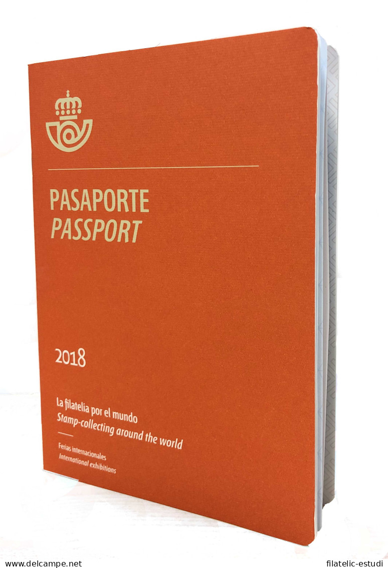 Carpeta Oficial Pasaporte Filatélico Internacional - 2018 - Emissioni Repubblicane