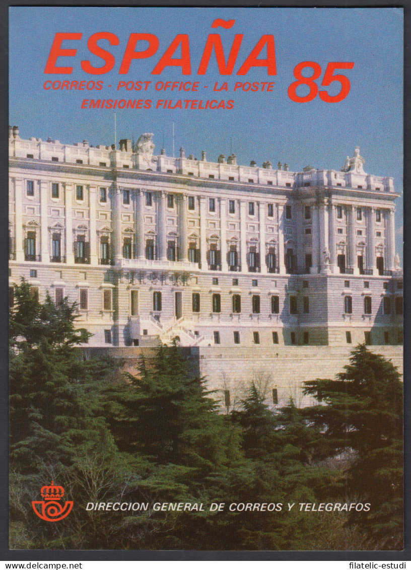 Libro Oficial Correos España 1985 - Republikeinse Uitgaven