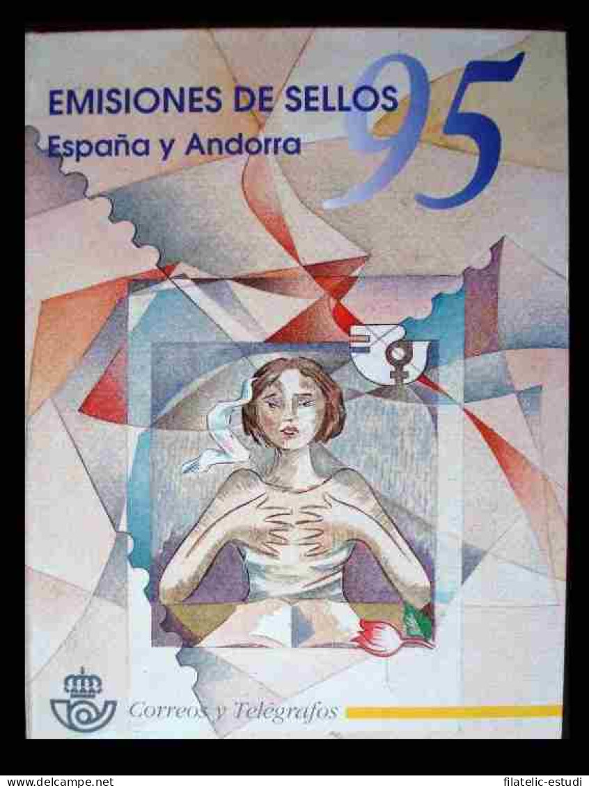 Libro Oficial Correos España Y Andorra 1995 - Republikanische Ausgaben