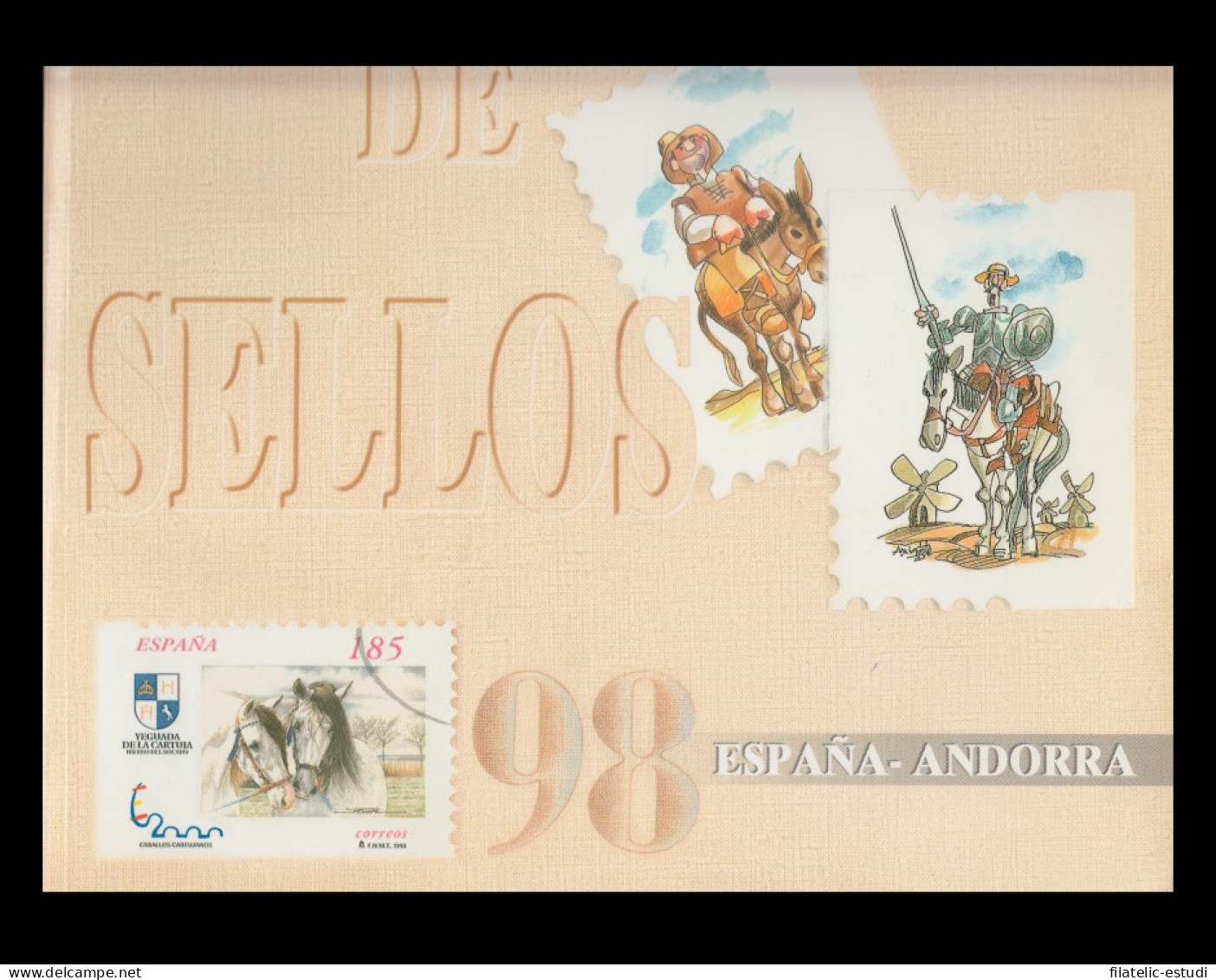 Libro Oficial Correos España Y Andorra 1998 - Republikeinse Uitgaven