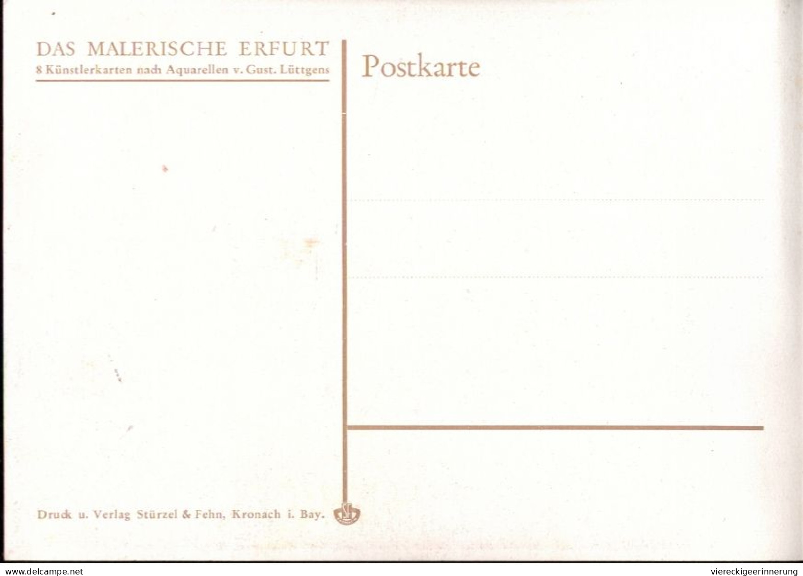 ! Ansichtskarte Aus Erfurt, Paulstraße - Erfurt