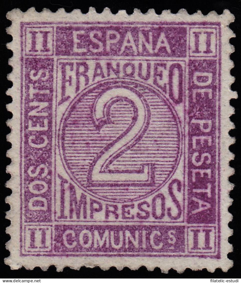 España Spain Variedad 116A 1872 Cifras Numbers MH - Altri & Non Classificati