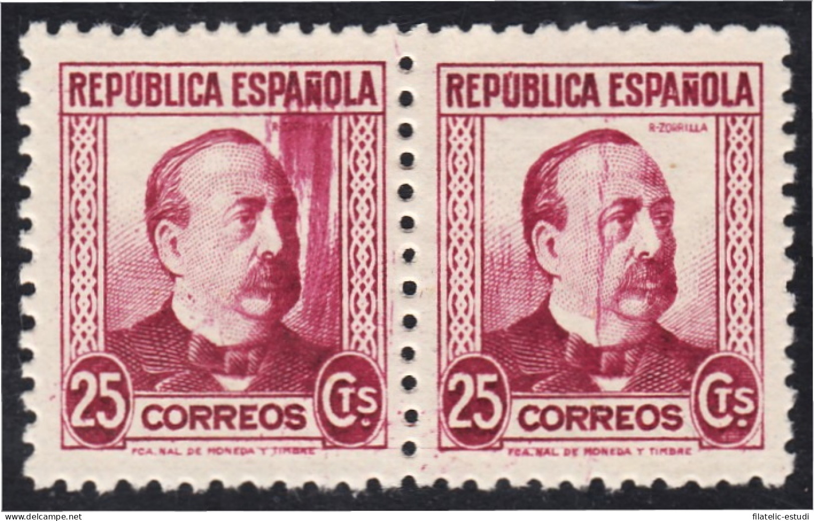 España Spain  685 1933-35 Manuel Ruiz Zorrilla Variedad MNH - Andere & Zonder Classificatie