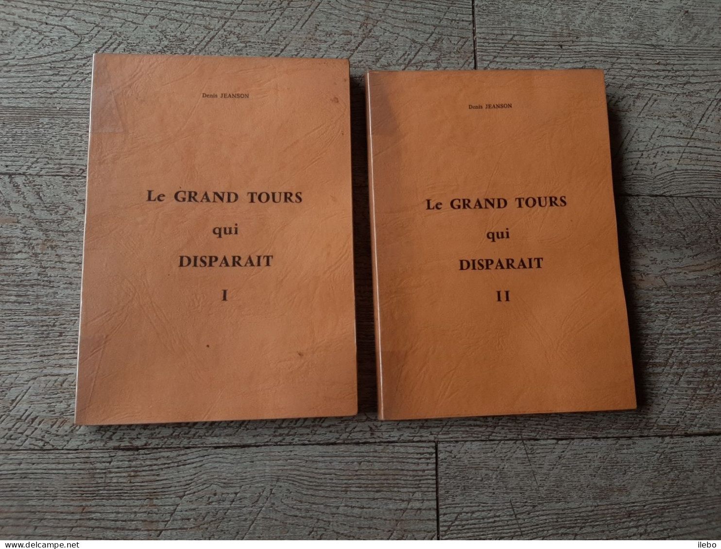 Le Grand Tours Qui Disparait Denis Jeanson 2 Tomes 1978 Touraine - Pays De Loire