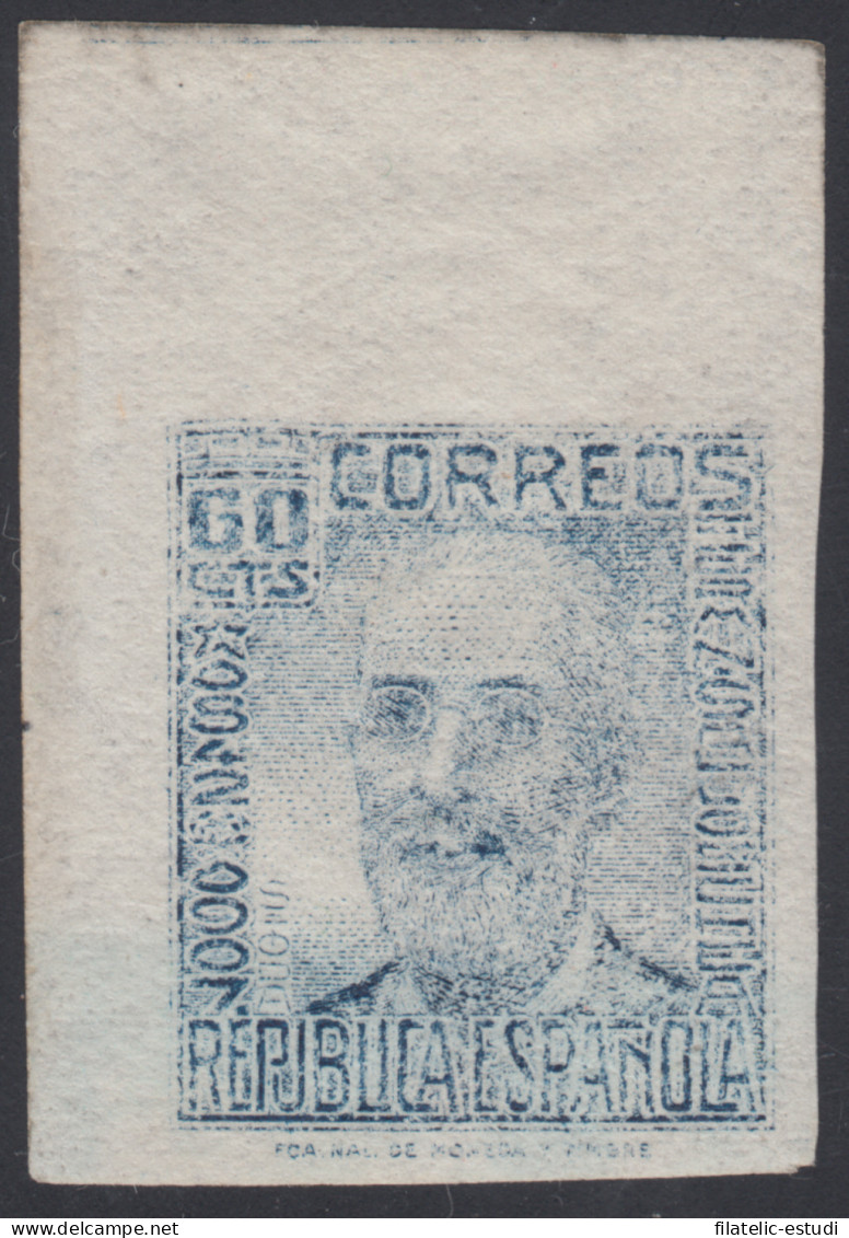 España Spain Variedad 739 1936 - 1938 Prueba De Color Fermín Salvaoechea - Autres & Non Classés