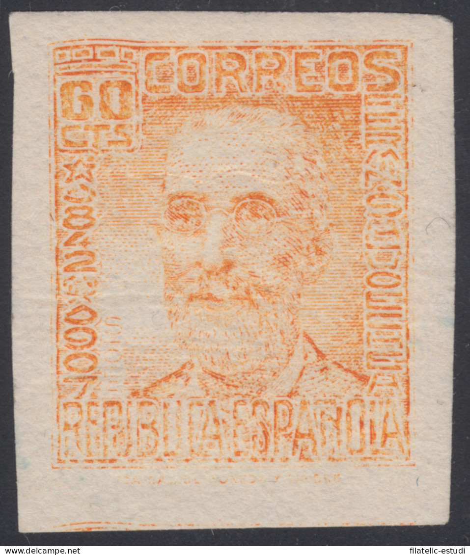 España Spain Variedad 740 1936 - 1938 Prueba De Color Fermín Salvaoechea - Autres & Non Classés