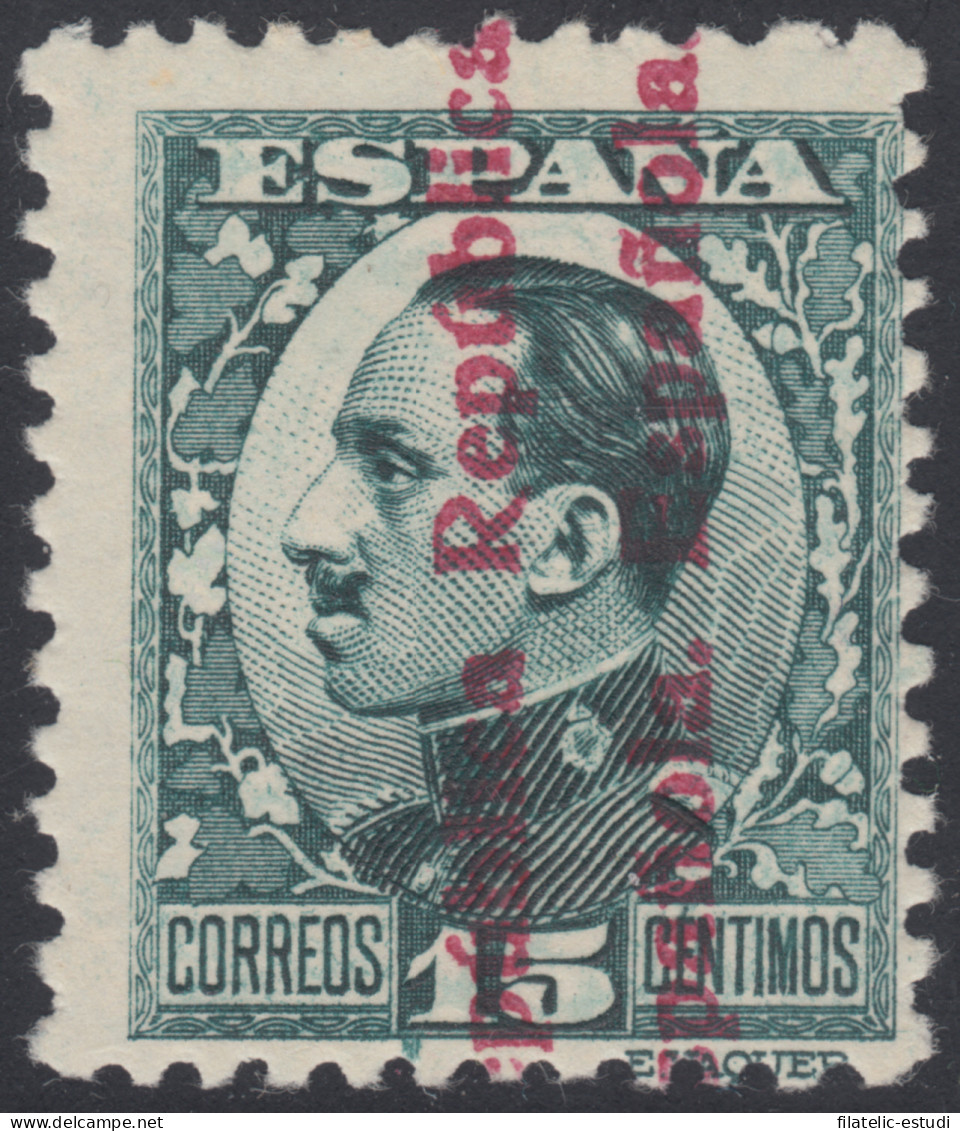 España Spain Variedad 596N 1931 Muestra Alfonso XIII 46€ - Andere & Zonder Classificatie