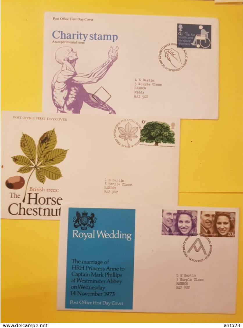 Royal Wedding FDC - 1952-71 Ediciones Pre-Decimales