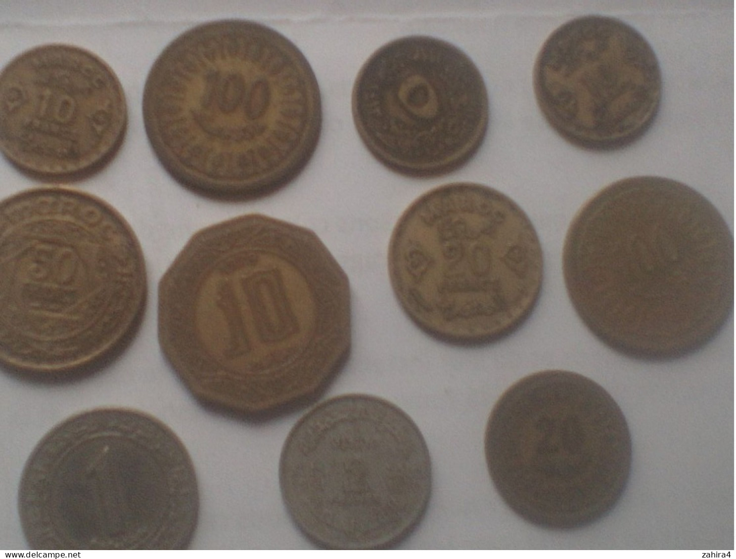 Matroc Et ? - Nord Afrique - 2, 10, 20, 50 Francs 1951 1371 - 1, 10, 20 & 100  1972 79  1960 - Et Une ? Voir Scannes - Lots & Kiloware - Coins