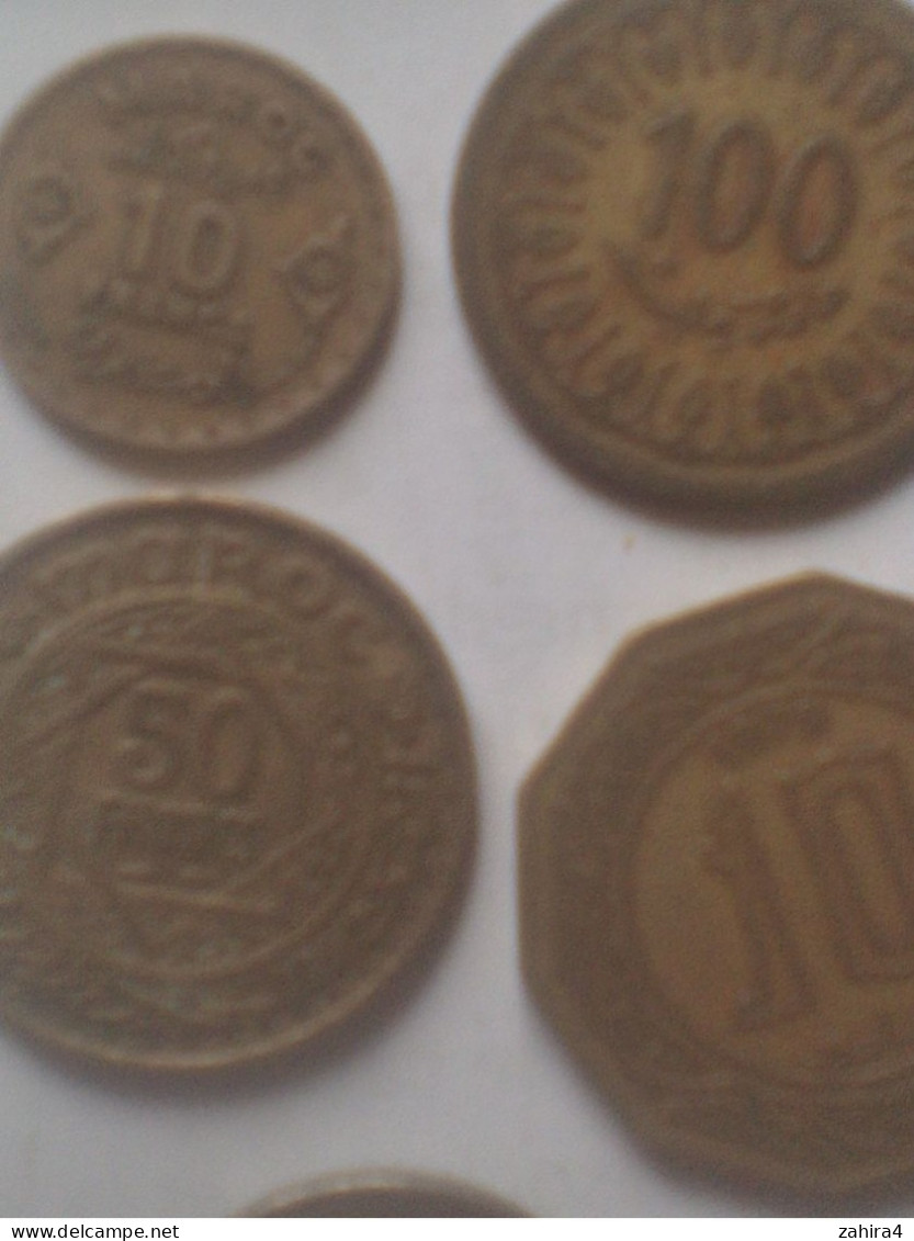 Matroc Et ? - Nord Afrique - 2, 10, 20, 50 Francs 1951 1371 - 1, 10, 20 & 100  1972 79  1960 - Et Une ? Voir Scannes - Kiloware - Münzen