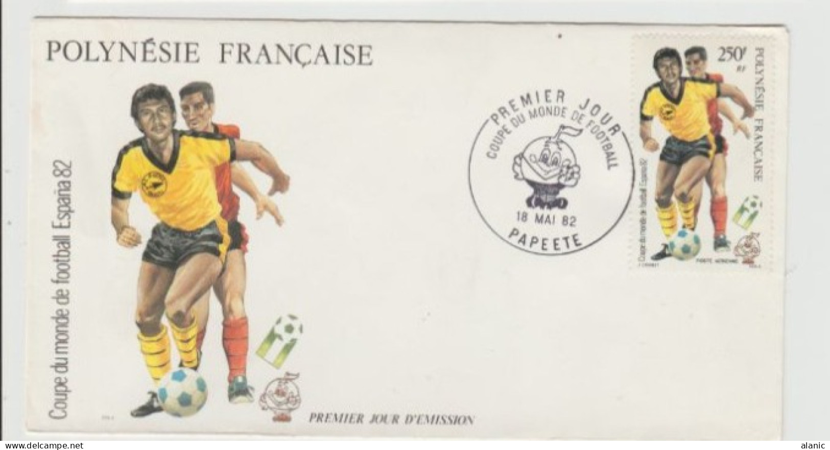 POLYNESIE FDC N° PA 168 Coupe Du Monde De Football - FDC