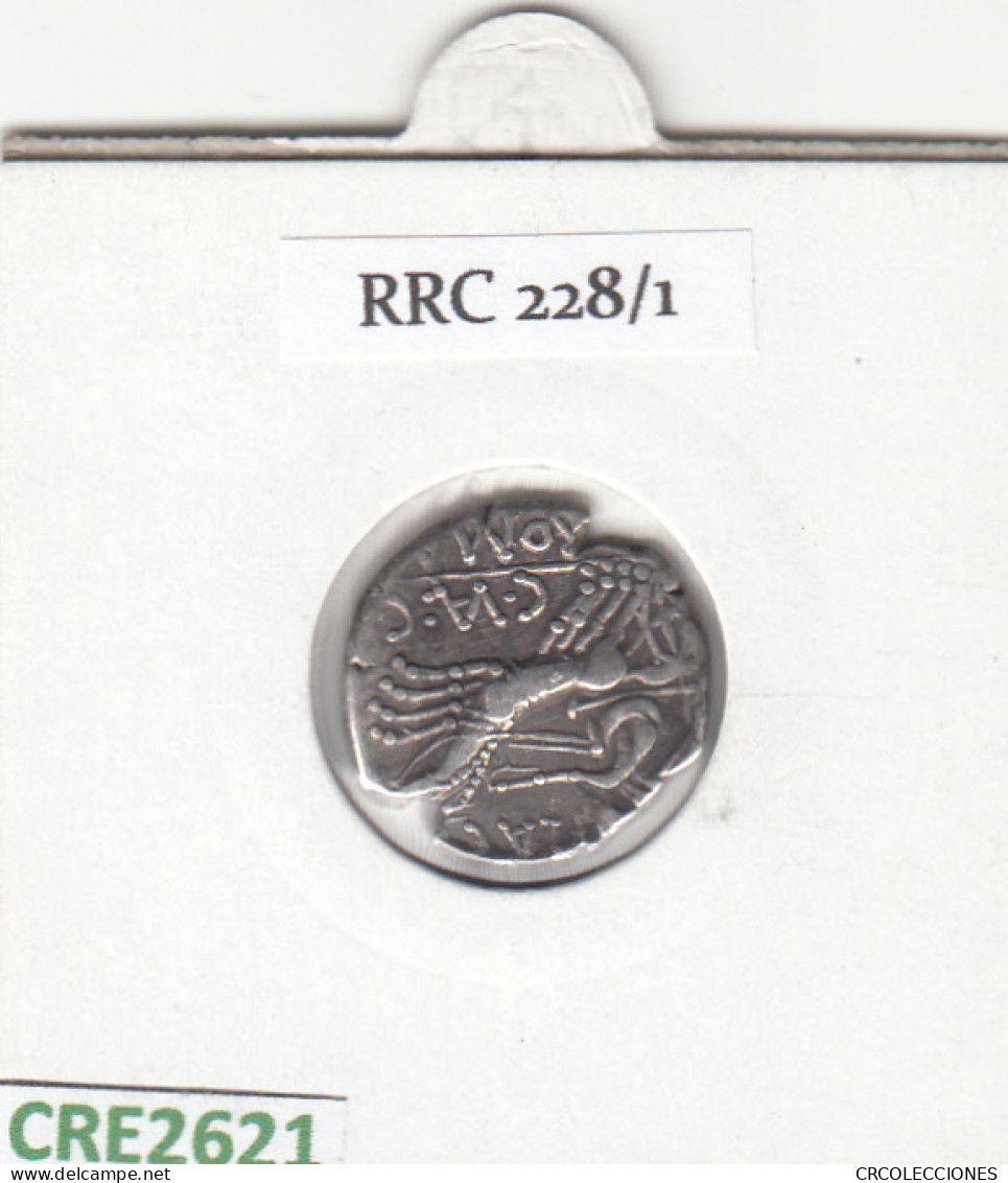 CRE2621 MONEDA ROMA DENARIO VER DESCRIPCION EN FOTO - Autres & Non Classés