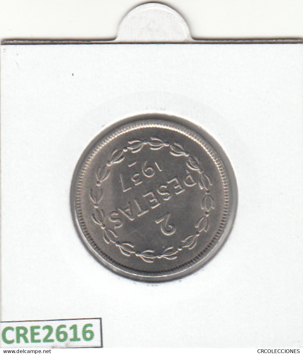 CRE2616 MONEDA ESPAÑA EUZKADI 2 PESETAS 1937  - Andere - Oceanië