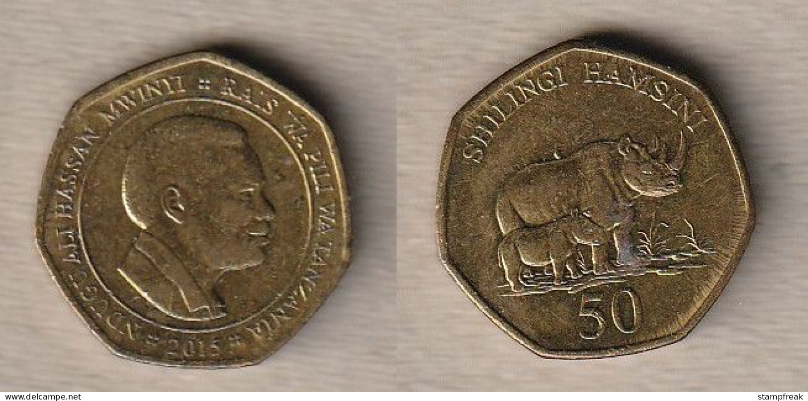 02486) Tansania, 50 Shilling 2015 - Tanzania