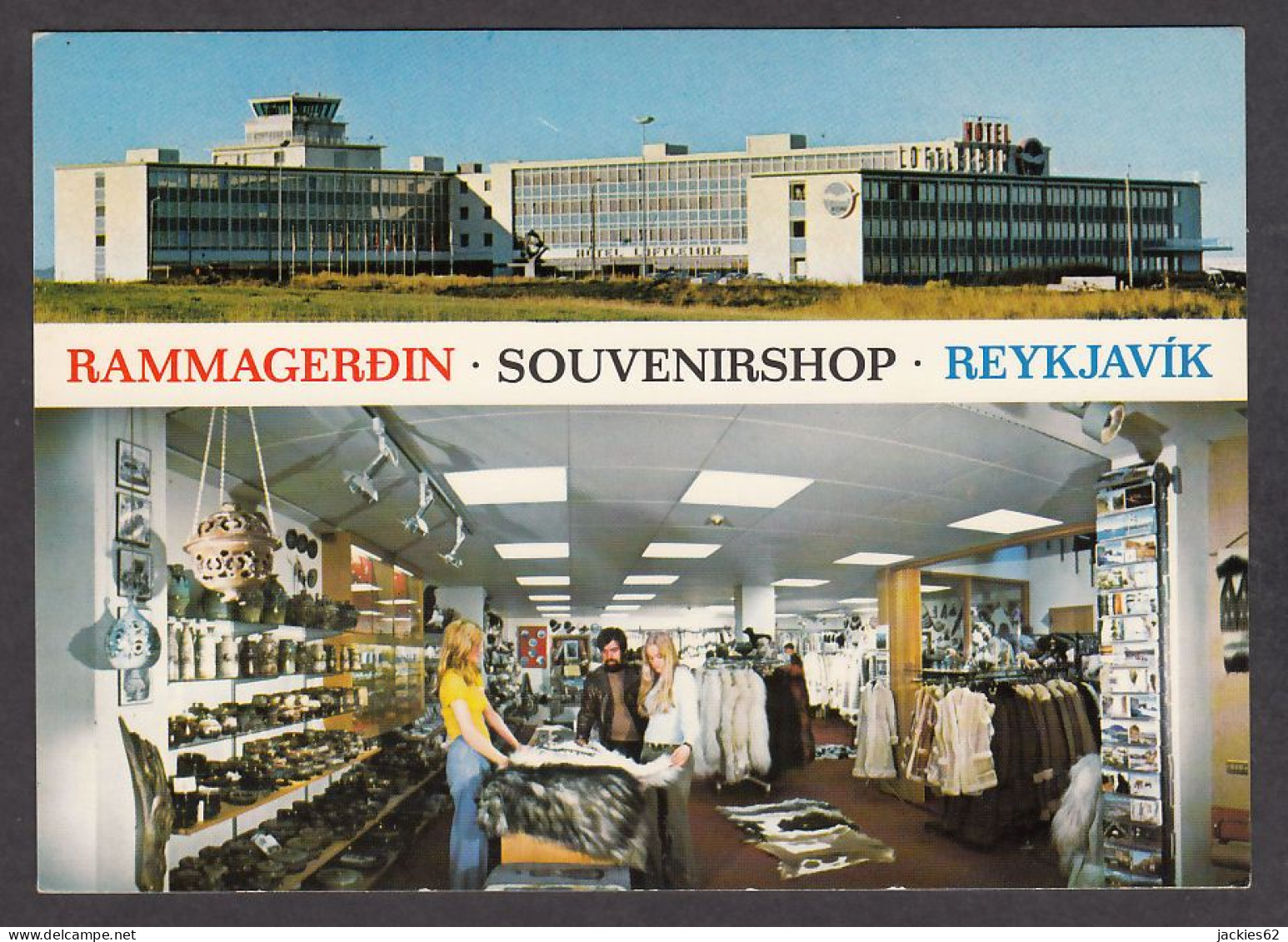 112687/ REYKJAVIK, Rammagerdin Shop At Hotel Loftleidir - Islande