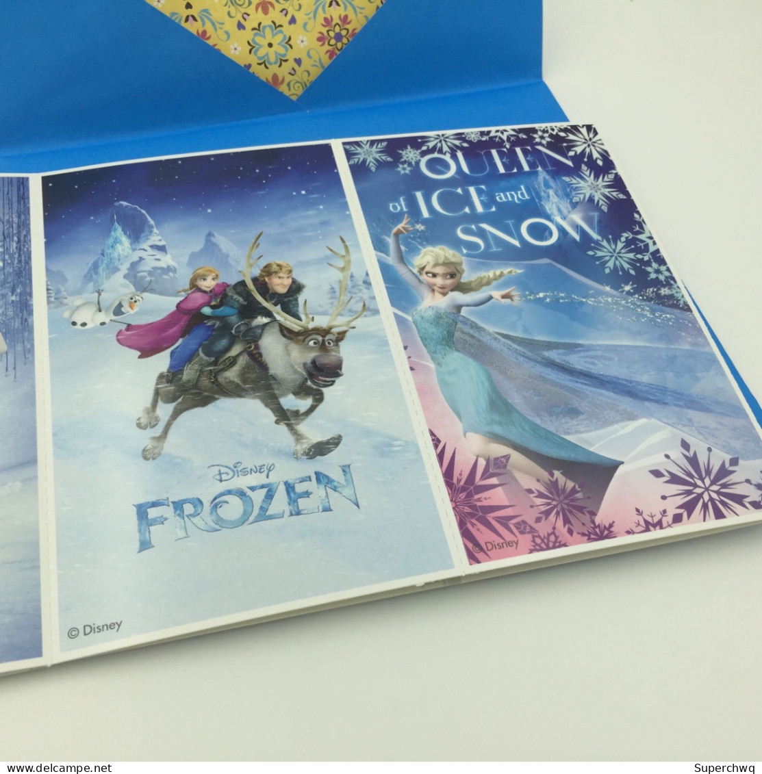 China Postcard,Shanghai Philatelic Corporation Releases Disney Ice And Snow Adventure Postcards - Postales